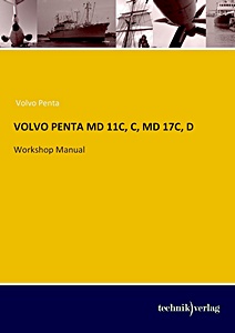 GTEV51506 Werkstatthandbuch: Volvo Penta MD 1C, C, MD 17C, D Marine Diesel Engines - Workshop Manual