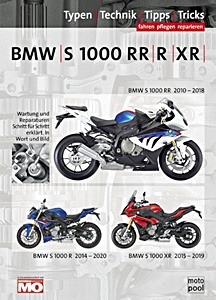 Cover repair manual BMW S 1000 RR (2010-2018), S 1000 R (2014-2020), S 1000 XR (2015-2019) - Typen, Technik, Tipps, Tricks