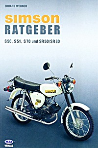 Okładka instrukcji napraw Simson S50, S51, S70 und SR50 / SR80 - Ein Ratgeber