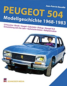 Okładka książki Peugeot 504 - Modellgeschichte 1968-1983