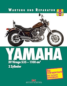 Portada manual Yamaha XV Virago - 2 Zylinder 535- 1100 cm³
