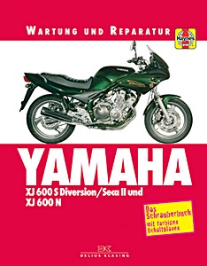 Portada manual Yamaha XJ 600 S Diversion / SECA II (1992-1999) und XJ 600 N (1995-1999)