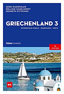 Portada del libro: Törnführer Griechenland 3 - Ostägäische Inseln - Dodekanes - Kreta | Delius Klasing