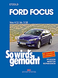 Okładka instrukcji napraw Ford Focus - Benziner und Diesel (4/2011-3/2018)