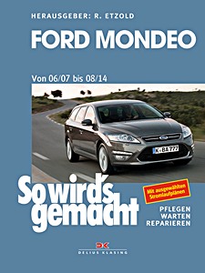Okładka instrukcji napraw Ford Mondeo - Benziner und Diesel (6/2007-8/2014)