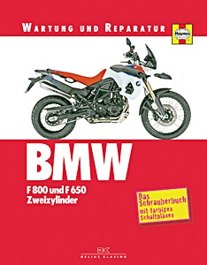 Portada manual BMW F 800 und F 650 - Zweizylinder (2006-2010)