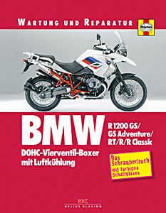 BMW R 1200 GS, R 1200 GS Adventure, R 1200 RT, R 1200 R, R 1200 R Classic (2010-2012) | Delius Klasing
