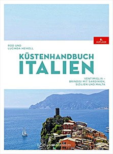 Portada del libro: Küstenhandbuch Italien: Ventimiglia - Brindisi, mit Sardinien, Sizilien und Malta | Edition Maritim