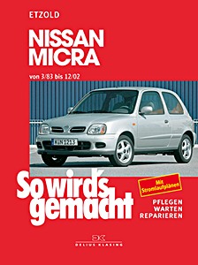 Okładka instrukcji napraw Nissan Micra - Benziner und Diesel (3/1983-12/2002)