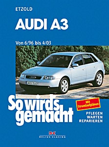 Okładka instrukcji napraw Audi A3 - Benziner und Diesel (6/1996-4/2003)