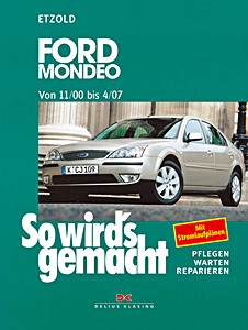 Okładka instrukcji napraw Ford Mondeo - Benziner und Diesel (11/2000-4/2007)