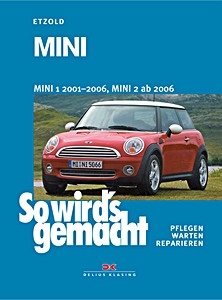 Okładka instrukcji napraw Mini - Mini 1 (2001-2006), Mini 2 (ab 2006) - Benziner und Diesel