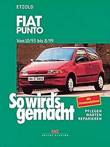 Okładka instrukcji napraw Fiat Punto - Benziner und Diesel (10/1993 - 08/1999)