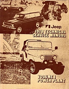 Book: 1978 Jeep - Techn. Service Manual (3 Volumes)