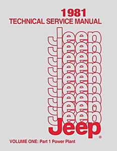 Livre: 1981 Jeep - Techn. Service Manual