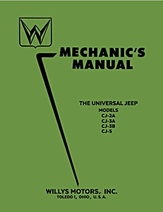 Book: 1946 - 1955 Willys Jeep CJ - Mechanics Manual