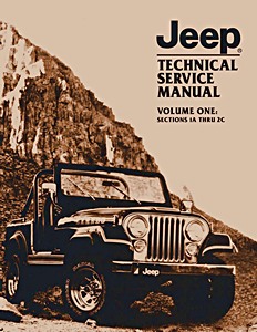 Livre: 1982 Jeep - Techn. Service Manual