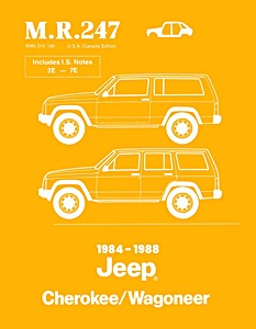 Livre: 1984-1988 Jeep Cherokee / Wagoneer - Body Shop Manual 