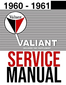 Book: 1960-1961 Plymouth Valiant Service Manual