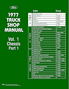 1977 Ford Truck Shop Manual (5 Volume Set)