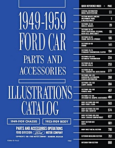 49-59 Ford Car Parts / Accessories Catalog (2 Vol.)