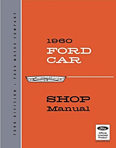 Manual de taller: 1960 Ford Car Shop Manual