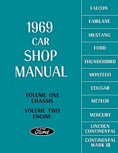 1969 Ford Car Shop Manual - 5 Volumes