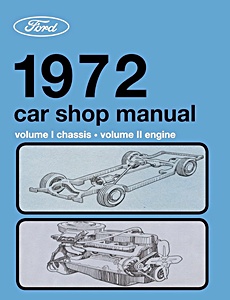 1972 Ford Car Shop Manual 5 Volumes