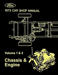 1973 Ford Car Shop Manual - 5 Volumes