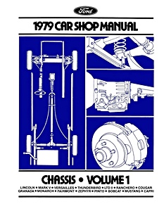 1979 Ford Car Shop Manual (5 Volume Set)