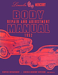 Livre: 1952 Lincoln - Body Shop Manual 