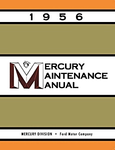 1956 Mercury Maintenance Manual