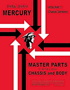 1956-1959 Mercury Master Parts Catalog