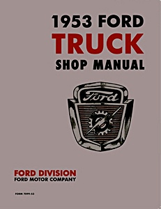 Manual de taller: 1953 Ford Truck Shop Manual
