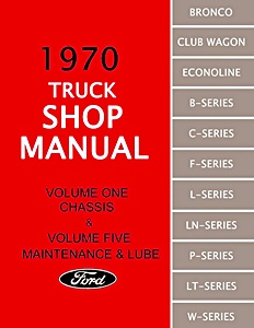 1970 Ford Truck Shop Manual (5 Vol)