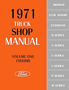 1971 Ford Truck Shop Manual - 5 Volumes
