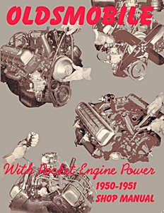 Book: 1950-1951 Oldsmobile Shop Manual - Series 76, 88 and 98 