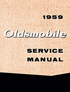 Book: 1959 Oldsmobile Shop Manual - Series 88 and 98 