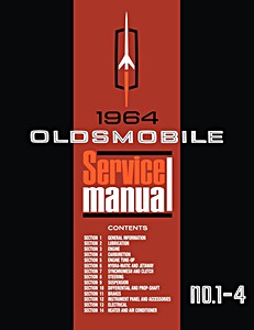 Książka: 1964 Oldsmobile Service Manual (5 Volume Set)