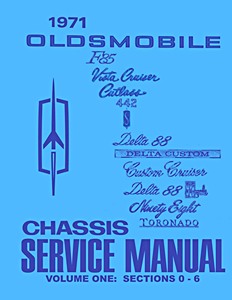 Book: 1971 Oldsmobile Chassis Service Manual - All Series