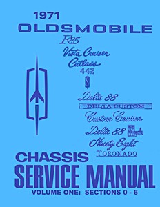 Book: 1971 Oldsmobile Chassis Service Manual - All Series 