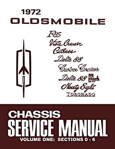 Book: 1972 Oldsmobile Chassis Service Manual 