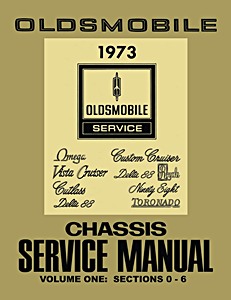 Livre: 1973 Oldsmobile Chassis Service Manual