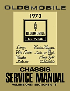 1973 Oldsmobile Chassis Service Manual