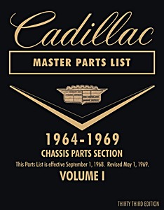 Livre: 1964-1969 Cadillac - Master Parts & Accessories Catalog 