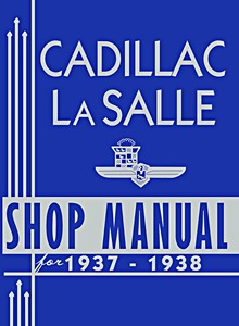 Book: 1937-1938 Cadillac & LaSalle - Shop Manual 