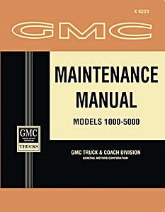 1962 GMC Truck Models 1000-5000 - Series J and N - Maintenance Manual | Detroit Iron