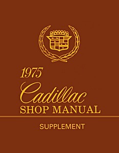 Livre: 1975 Cadillac - Shop Manual Supplement 