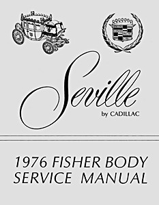 Livre: 1976 Cadillac Seville - Fisher Body Service Manual