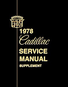 Livre : 1978 Cadillac - WSM Supplement